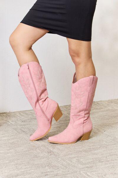 Forever Link Knee High Cowboy Boots boots