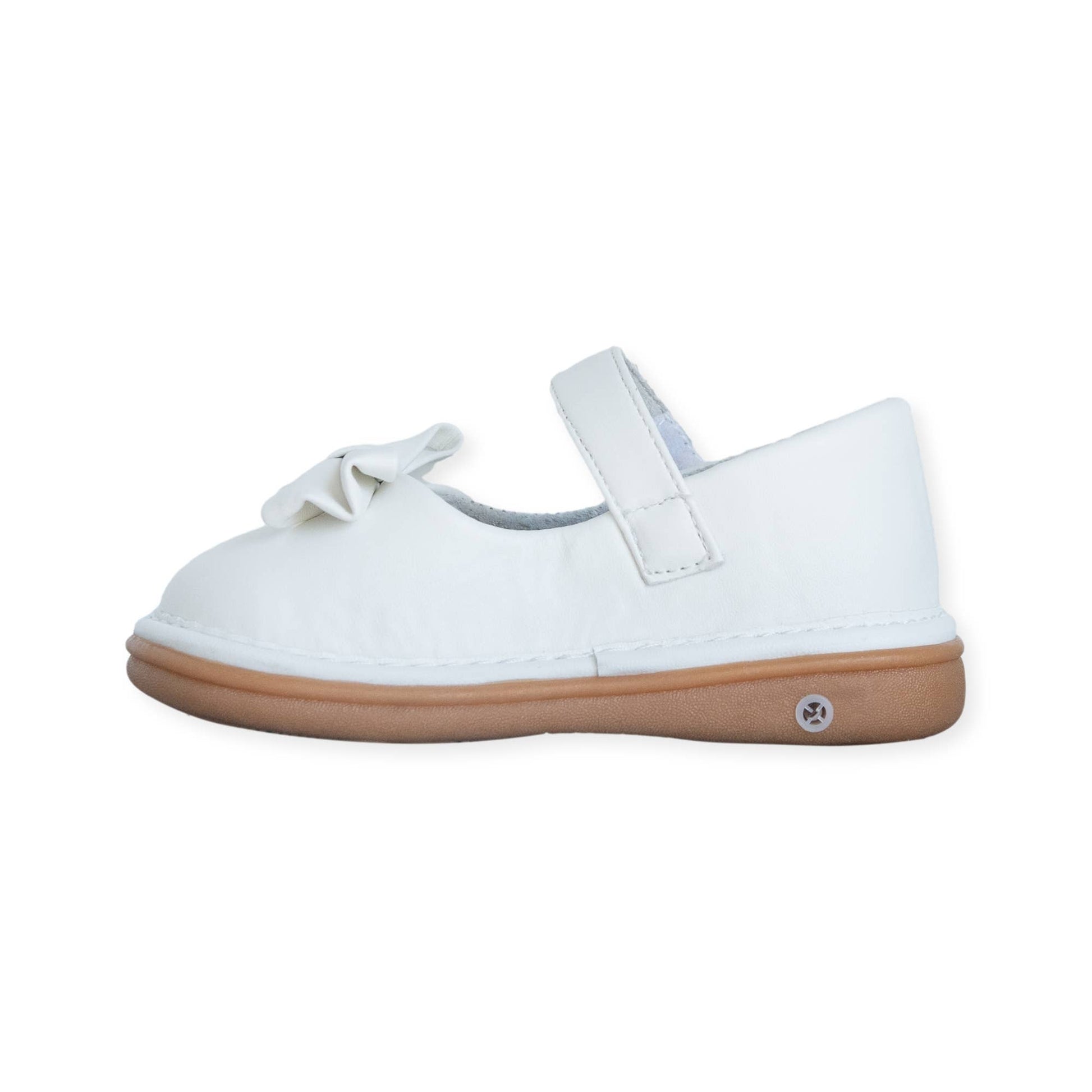 Bow White Shoe