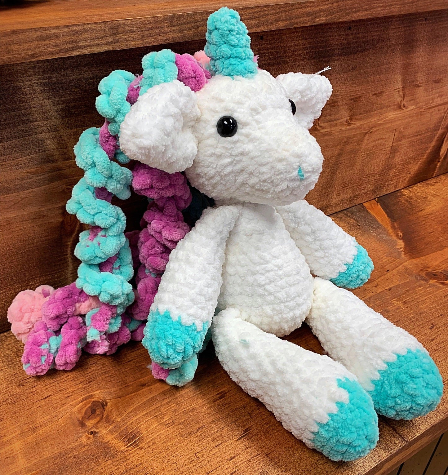 Handmade Crochet Unicorn