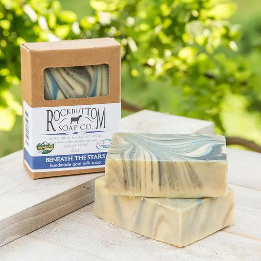 Beneath the Stars Rock Bottom Goat Milk Soap - Moonlight Boutique