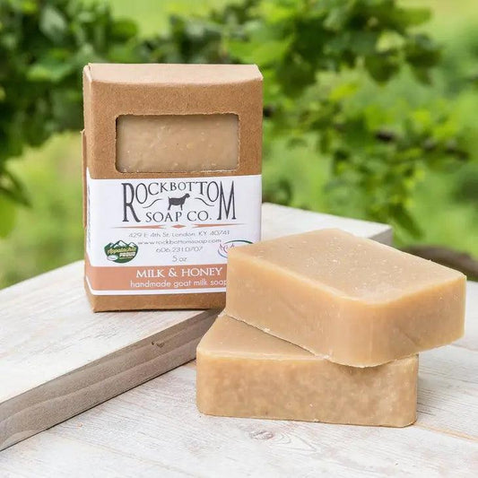 Milk & Honey Rock Bottom Goat Milk Soap - Moonlight Boutique