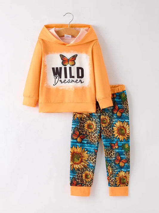 Wild Dreamer Hooded Sweatshirt & Sweatpants Set