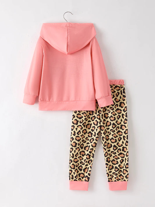 Beautiful Crazy Hooded Sweatshirt & Sweatpants Set