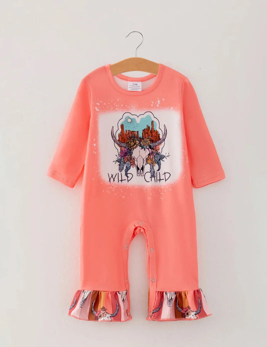 Wild Child Ruffle Romper rompers