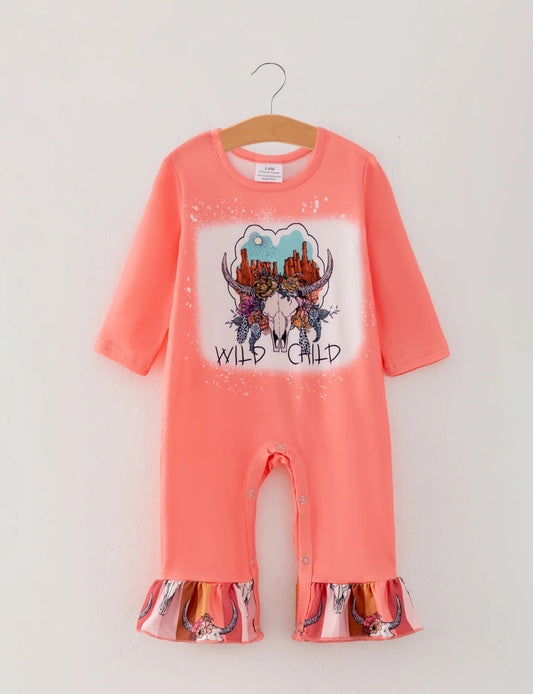 Wild Child Ruffle Romper