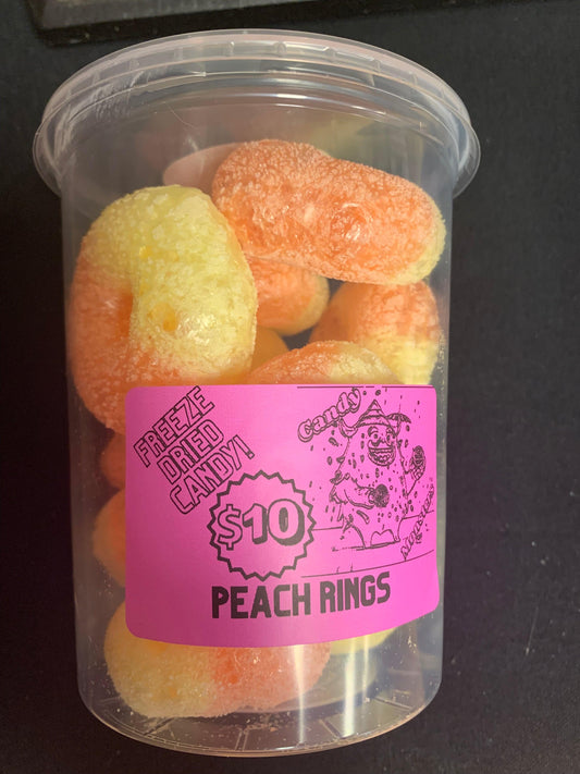 Freeze Dried Peach Rings