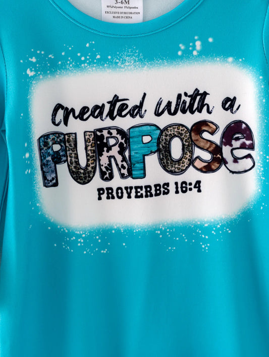 Created With A Purpose Ruffle Romper