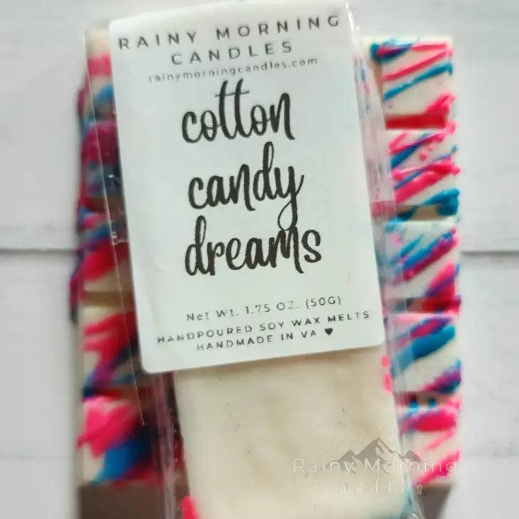 Cotton Candy Dreams Snap Bar Wax Melts - Moonlight Boutique