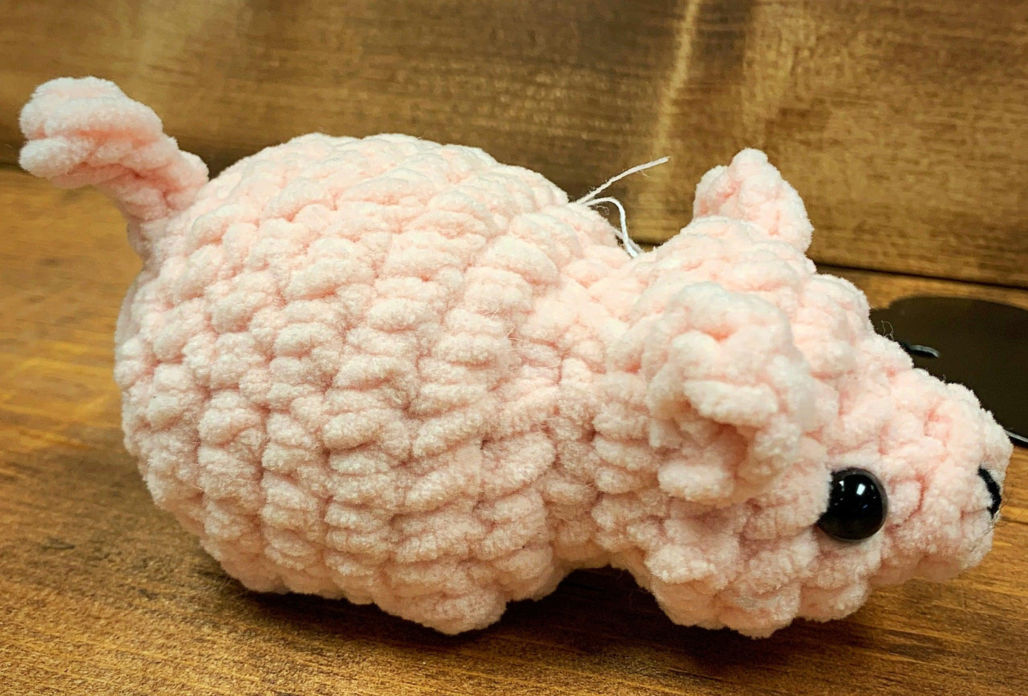 Handmade Crochet Small Stressball Piggy