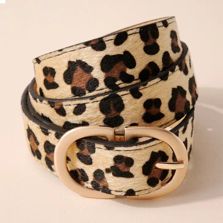 Pu Leather Buckle Belt - Moonlight Boutique