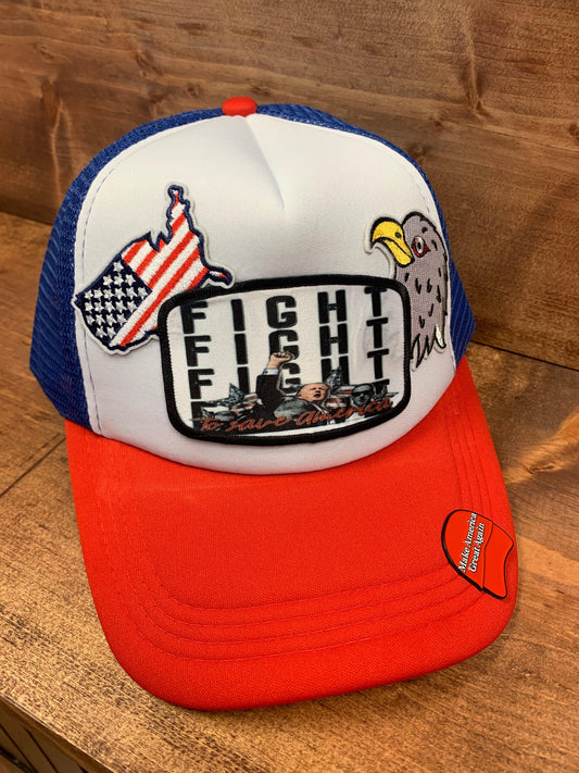 Trump Make America Great Again “Fight” Trucker Hat