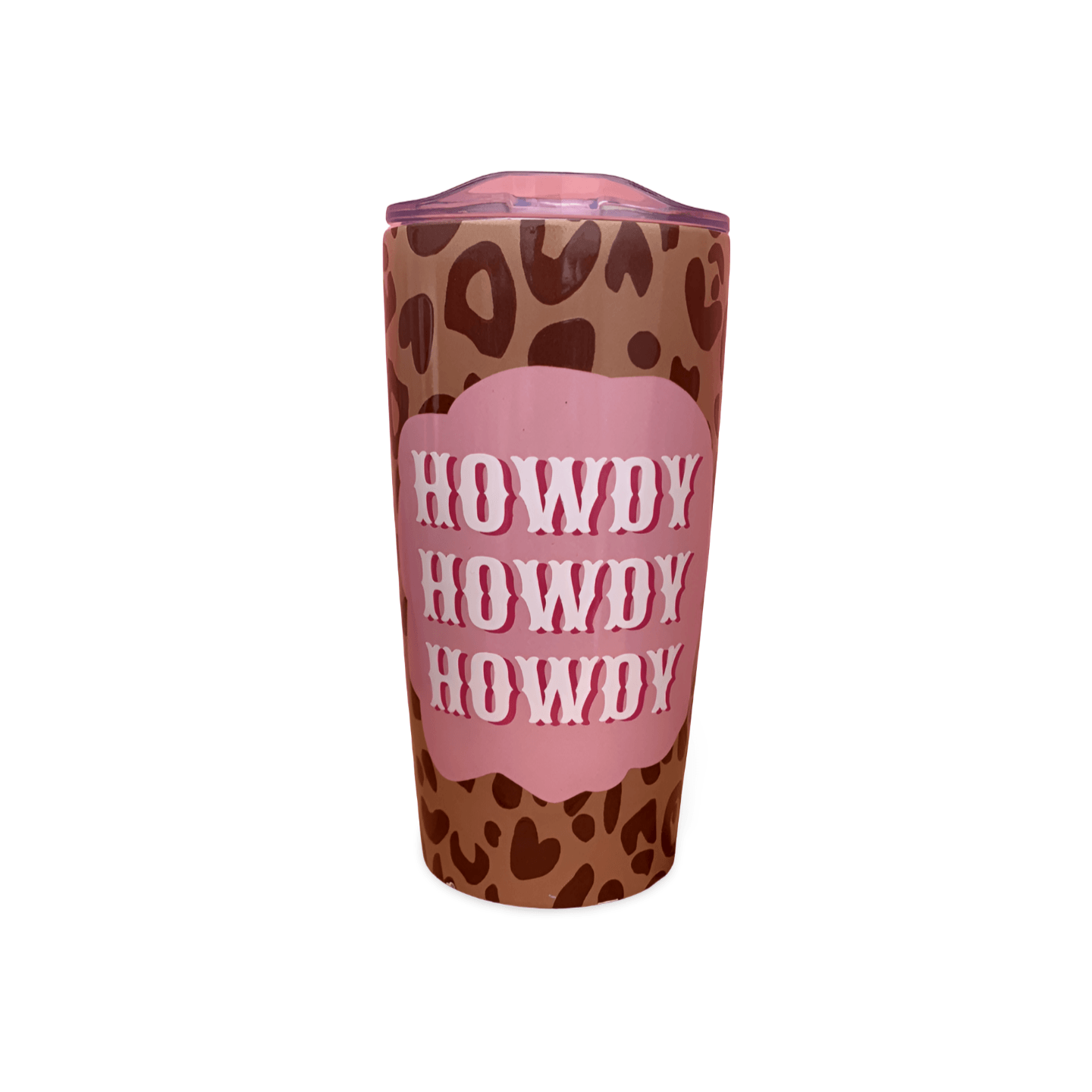 Howdy Cheetah Tumbler - Moonlight Boutique