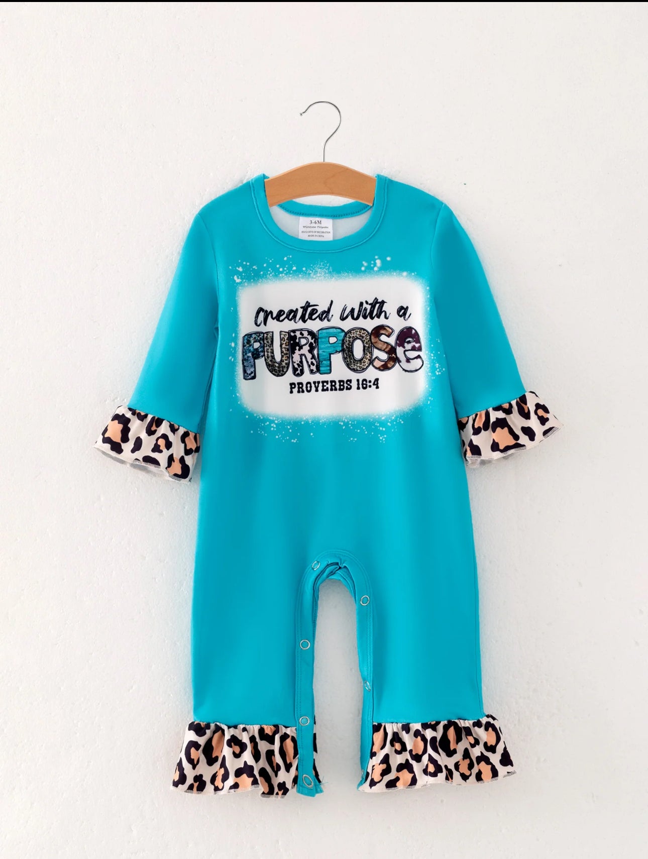 Created With A Purpose Ruffle Romper