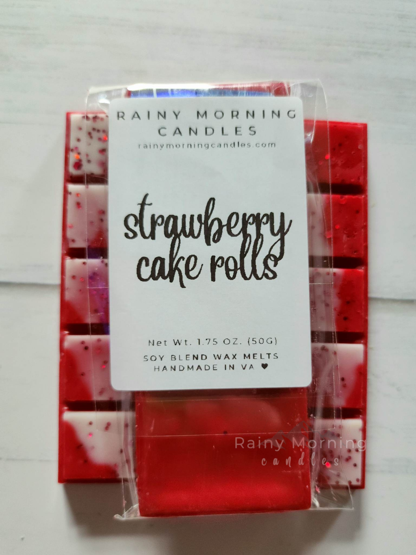 Strawberry Cake Rolls Snap Bar Wax Melts - Moonlight Boutique