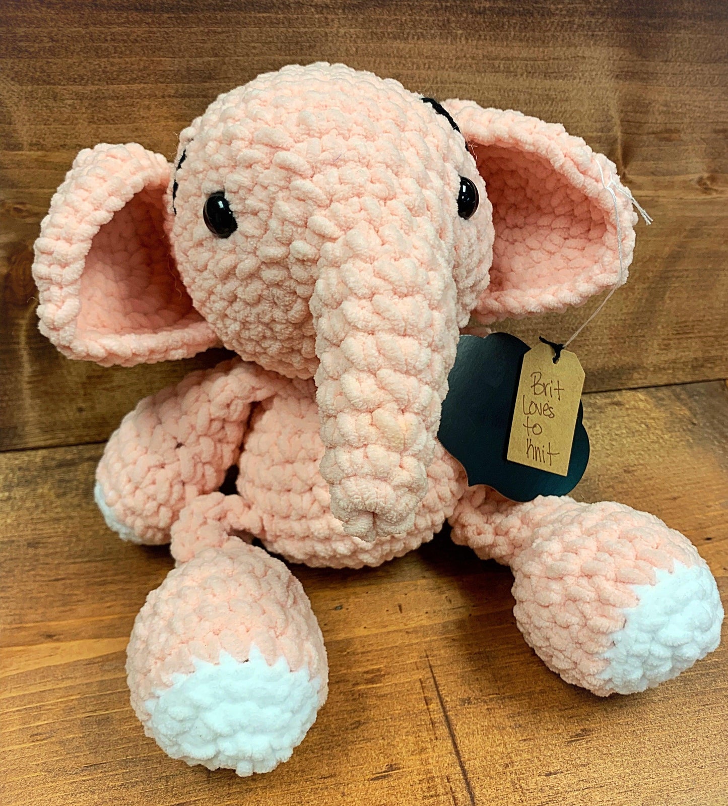 Handmade Crochet Elephant