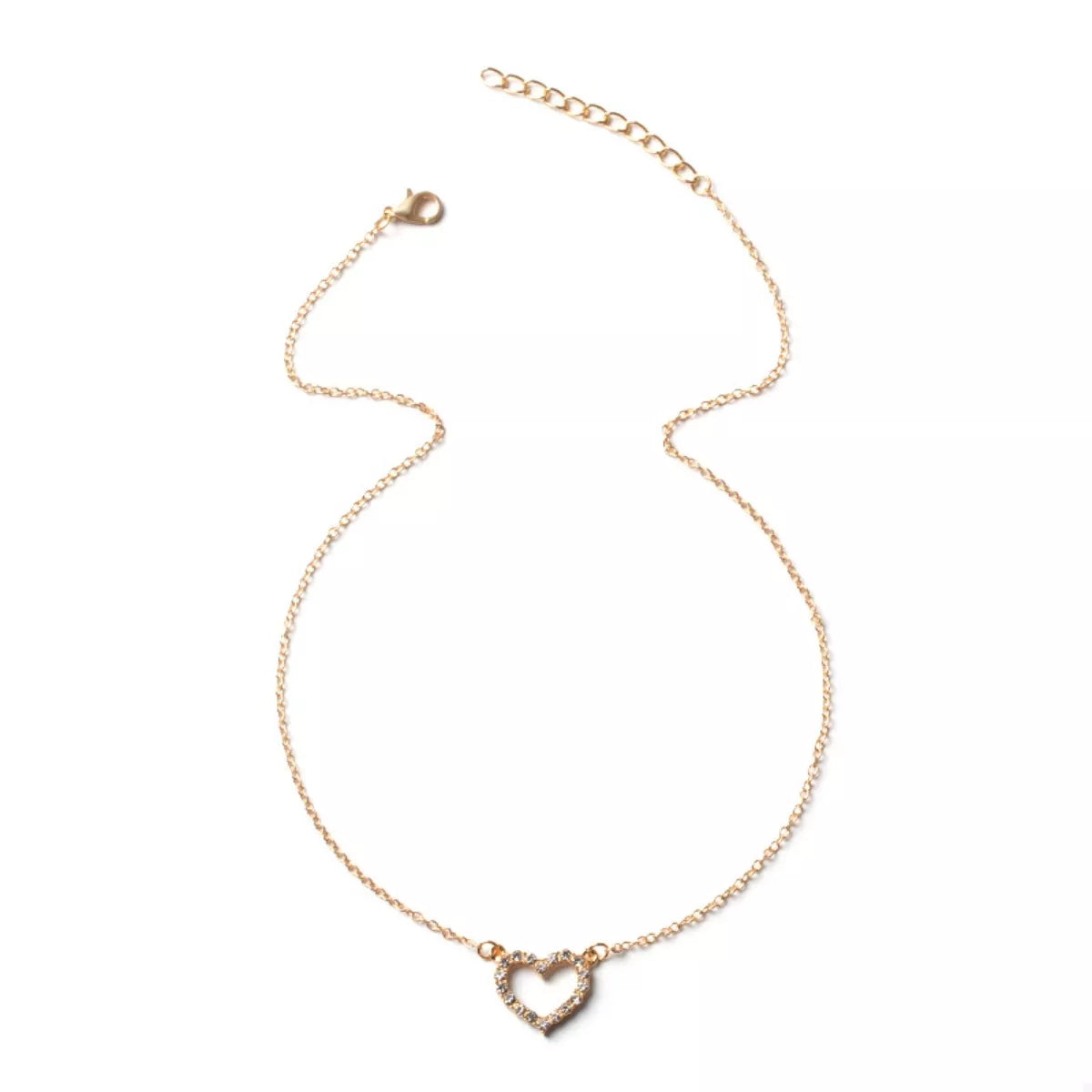 18K Gold-Plated Heart Necklace necklace