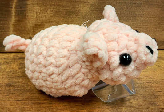 Handmade Crochet Small Stressball Piggy