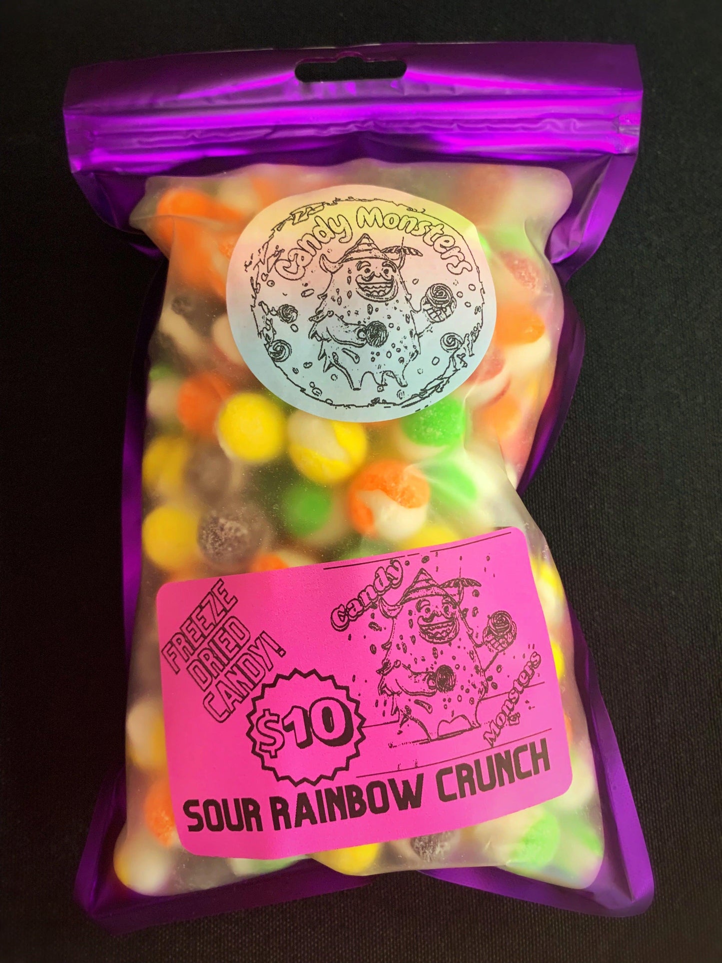 Freeze Dried Sour Rainbow Crunch