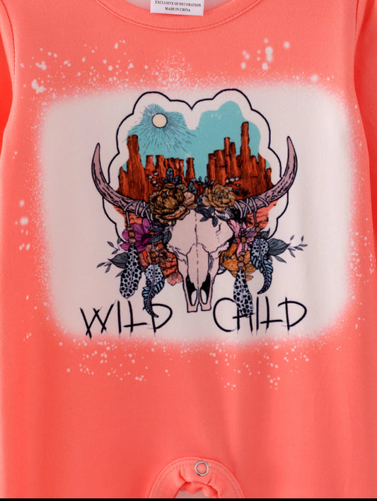 Wild Child Ruffle Romper