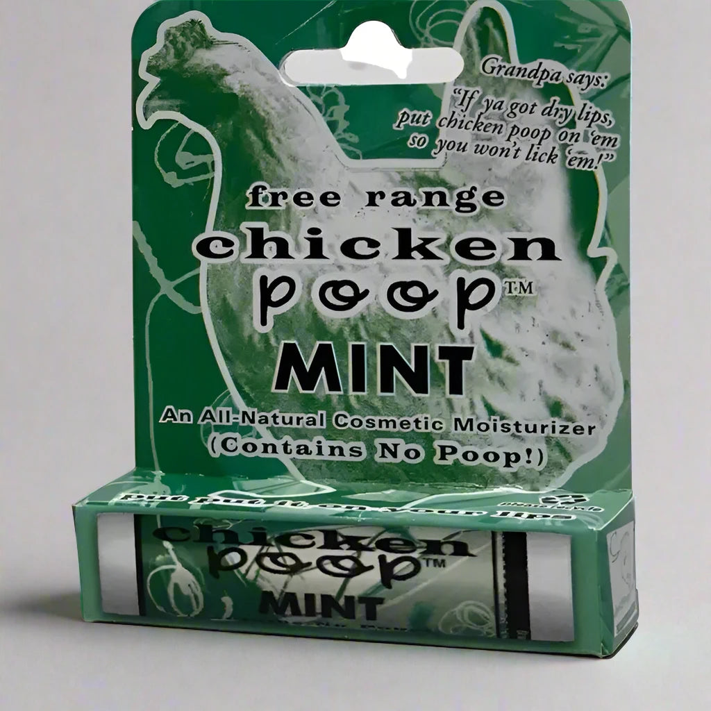 Chicken Poop Lip Balm (Mint) - Kentucky Belle Boutique