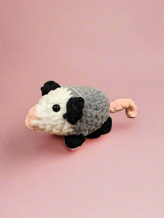 Handmade Crochet Baby Opossum-Kentucky Belle Boutique