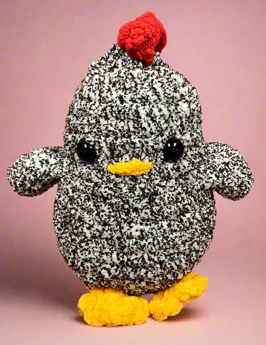 Handmade Crochet Chicken-Kentucky Belle Boutique