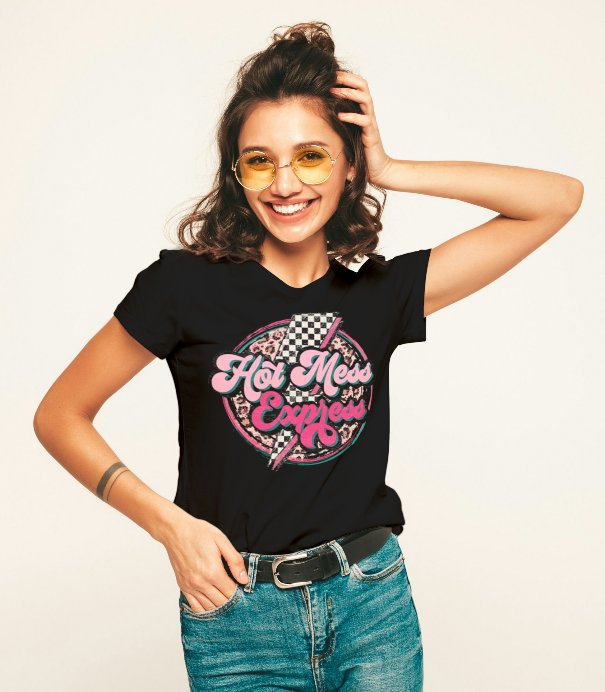 Hot Mess Express Graphic T-Shirt - Moonlight Boutique