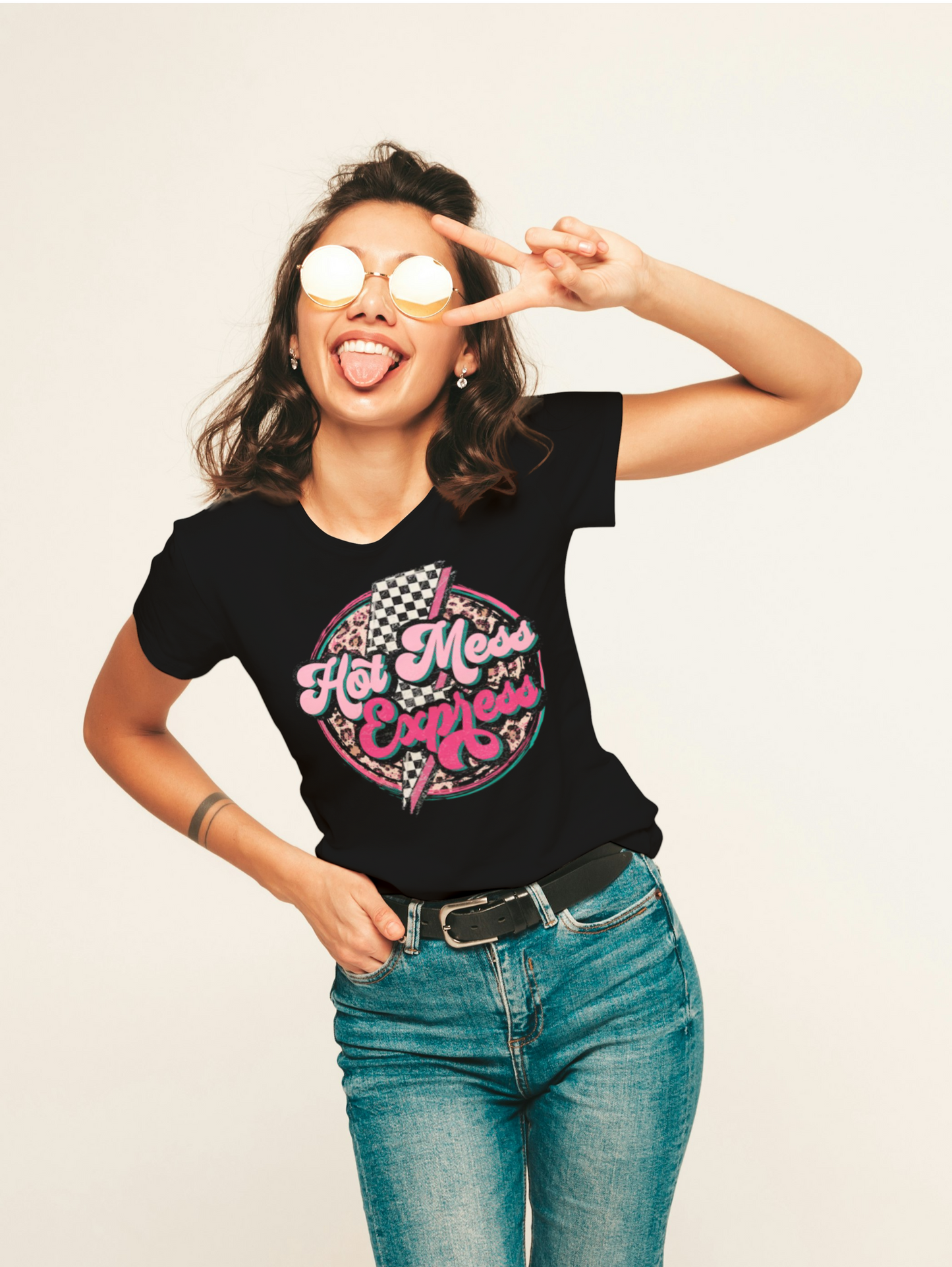 Hot Mess Express Graphic T-Shirt - Moonlight Boutique