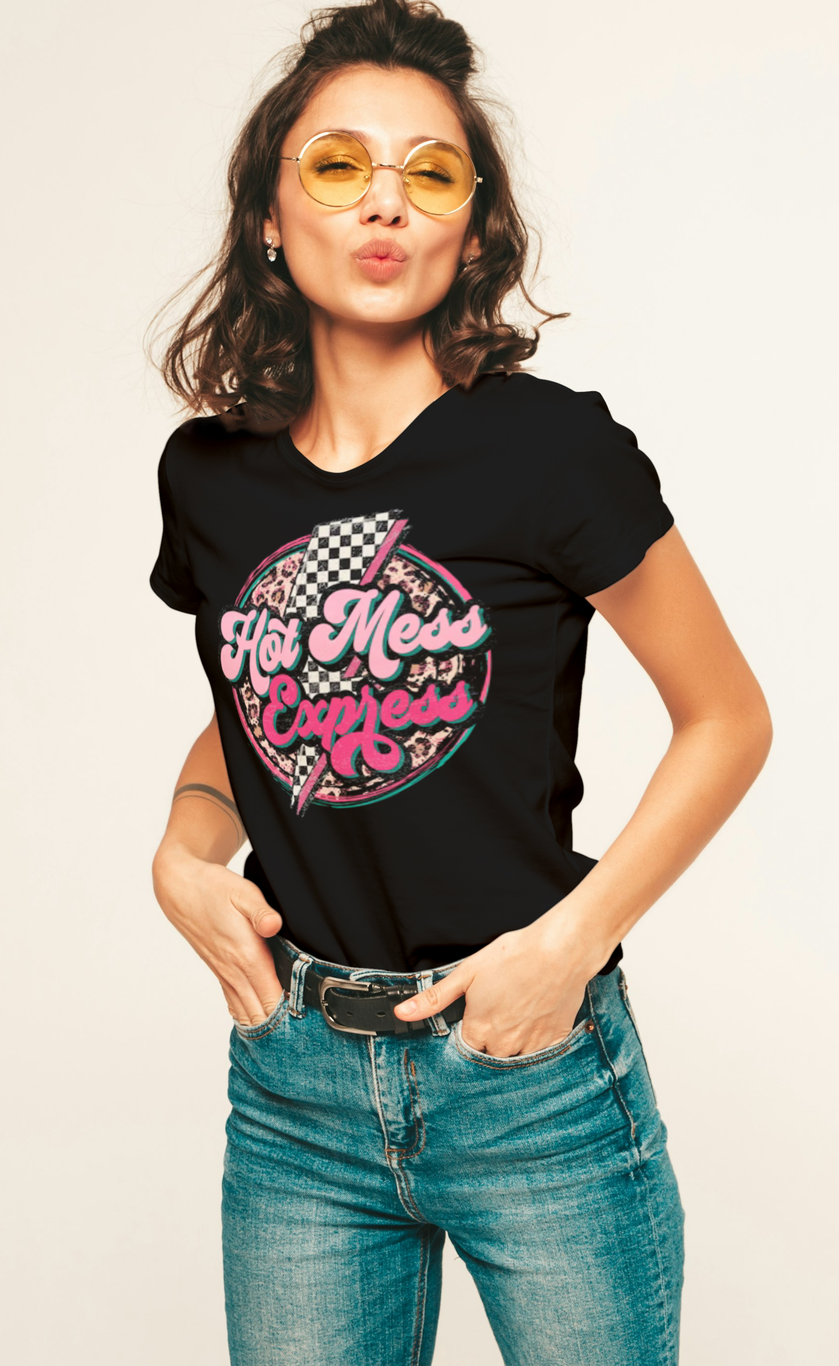 Hot Mess Express Graphic T-Shirt - Moonlight Boutique