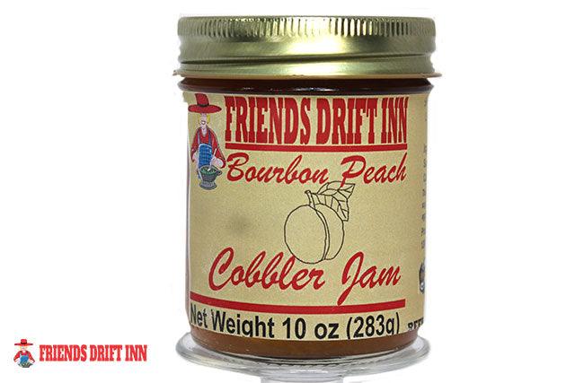 Bourbon Peach Cobbler Jam 10oz - Moonlight Boutique