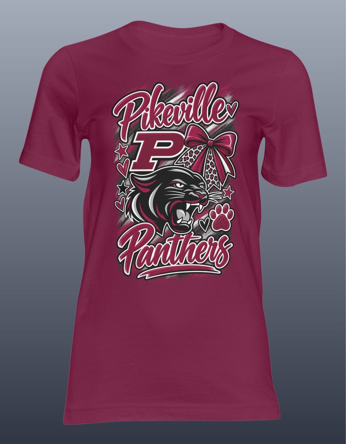 Pikeville School/Bow, Design #2, T-Shirt