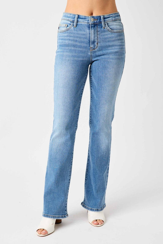 Judy Blue Full Size High Waist Straight Jeans - Moonlight Boutique