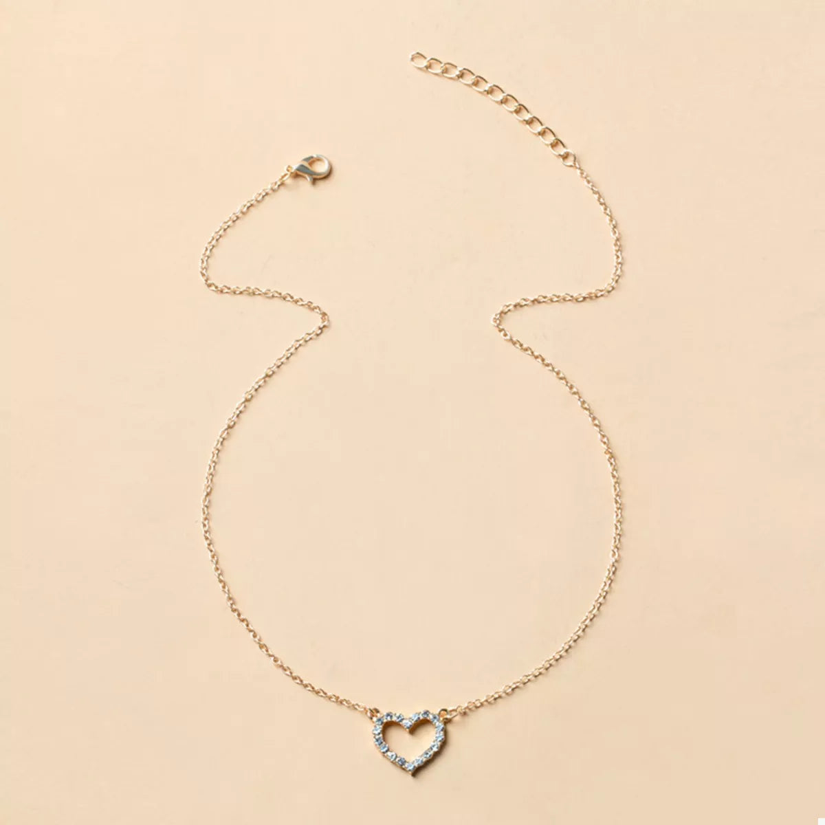 18K Gold-Plated Heart Necklace necklace