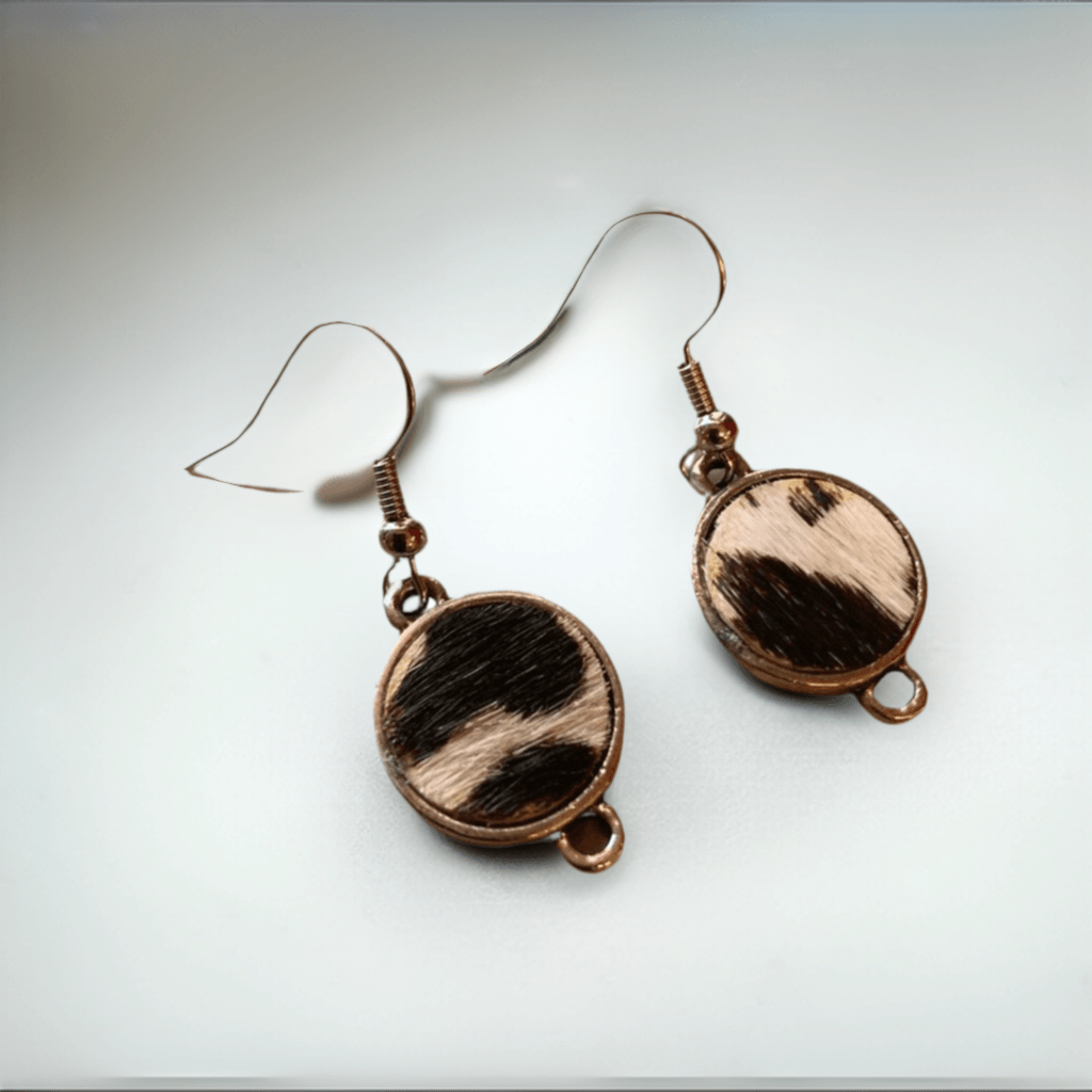 Animal Print Earring Set (hand crafted) - Moonlight Boutique