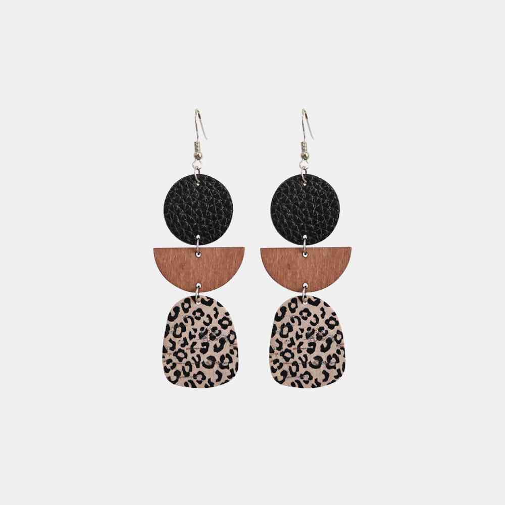 Geometrical Shape Dangle Earrings - Moonlight Boutique