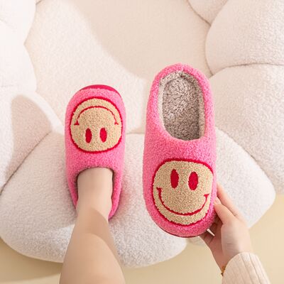 Melody Smiley Face Slippers - Moonlight Boutique