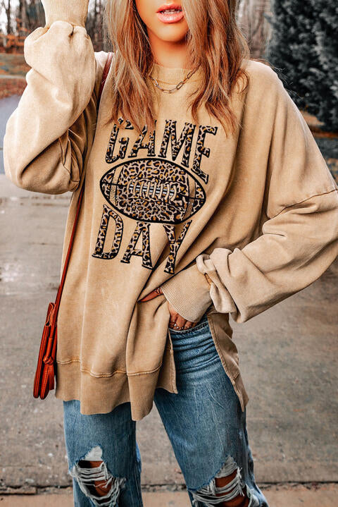 GAME DAY Graphic Sweatshirt - Moonlight Boutique