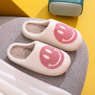 Melody Smiley Face Slippers - Moonlight Boutique