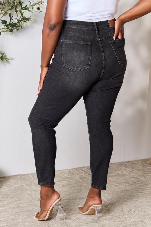 Judy Blue Full Size Tummy Control High Waist Denim Jeans - Moonlight Boutique