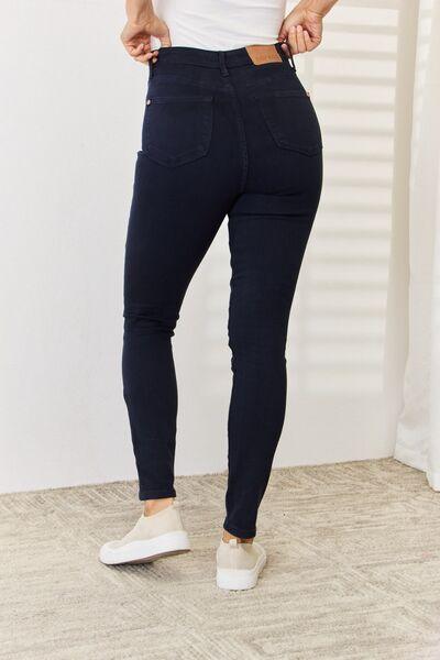 Judy Blue Full Size Garment Dyed Tummy Control Skinny Jeans - Moonlight Boutique