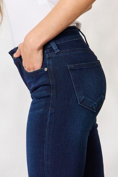 Kancan Full Size Mid Rise Flare Jeans - Moonlight Boutique