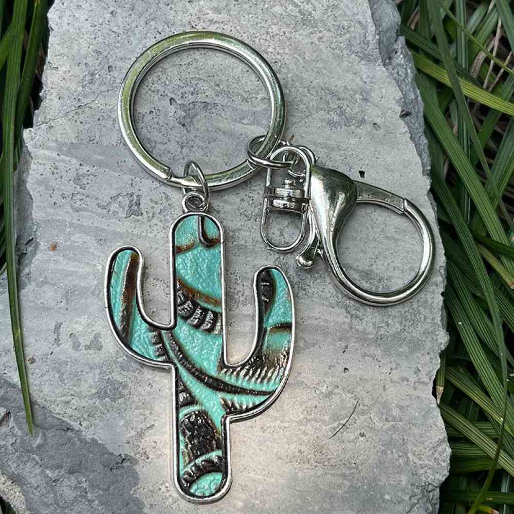 Cactus Shape Key Chain - Moonlight Boutique