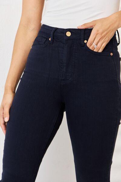 Judy Blue Full Size Garment Dyed Tummy Control Skinny Jeans - Moonlight Boutique