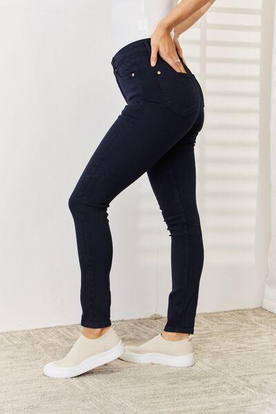 Judy Blue Full Size Garment Dyed Tummy Control Skinny Jeans - Moonlight Boutique