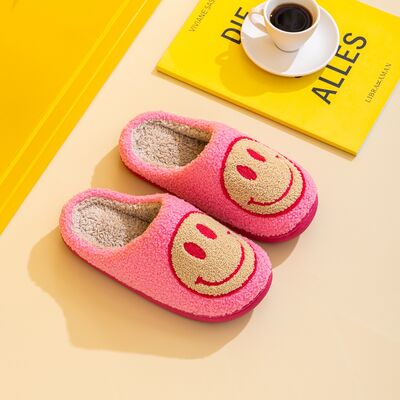 Melody Smiley Face Slippers - Moonlight Boutique