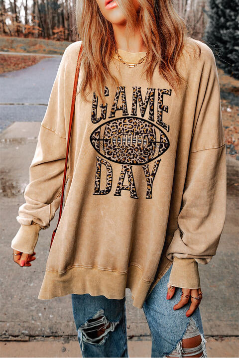 GAME DAY Graphic Sweatshirt - Moonlight Boutique